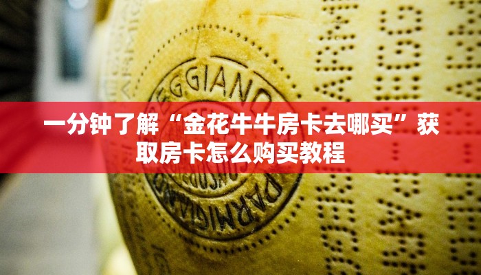 一分钟了解“金花牛牛房卡去哪买”获取房卡怎么购买教程