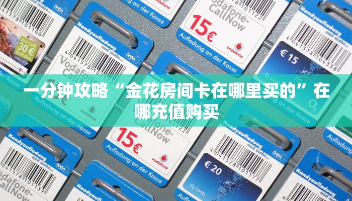 一分钟攻略“金花房间卡在哪里买的”在哪充值购买