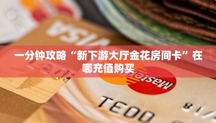 一分钟攻略“新下游大厅金花房间卡”在哪充值购买 一分钟攻略“新下游大厅金花房间卡”在哪充值购买