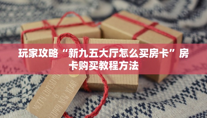 玩家攻略“新九五大厅怎么买房卡”房卡购买教程方法